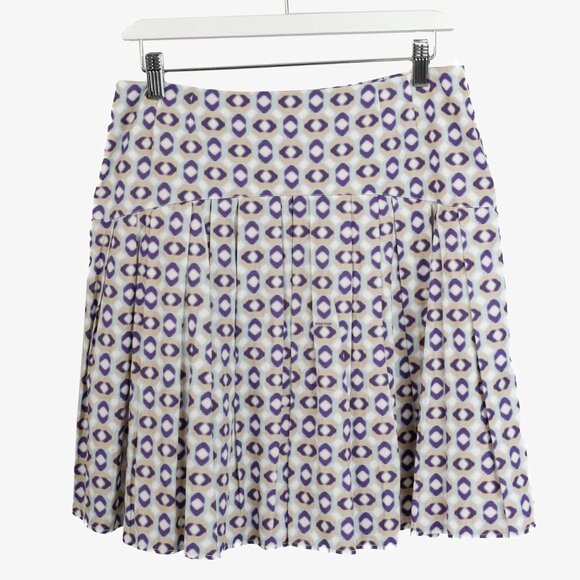 Miu Miu Resort 2008 Geometric Printed Skirt - Picture 2 of 10